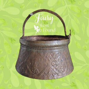 Copper Hammam Bucket